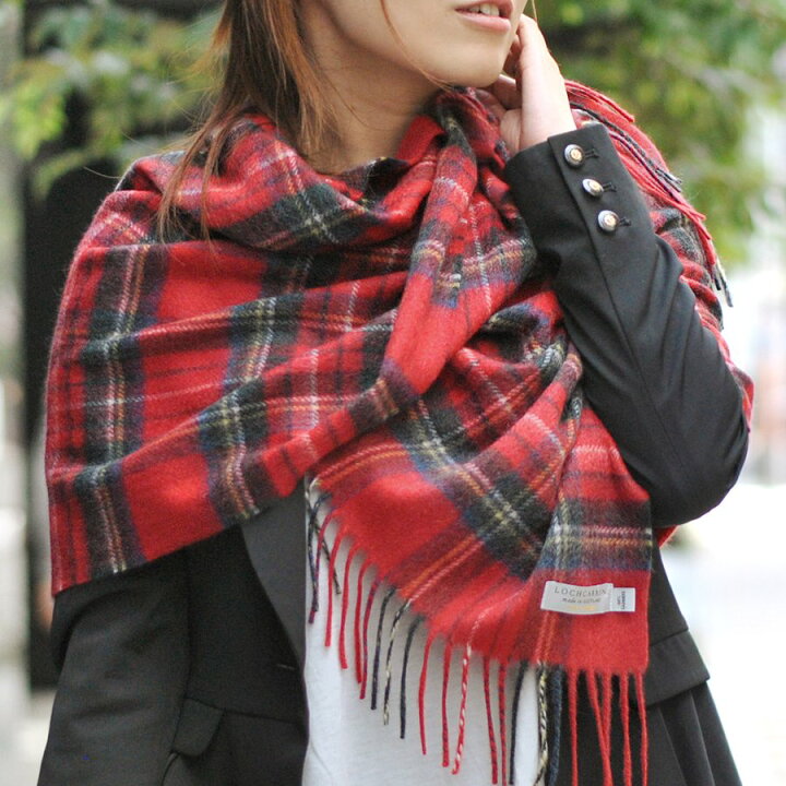 楽天市場】【SALE】 ロキャロン ストール カシミア 大判 カシミヤ100 