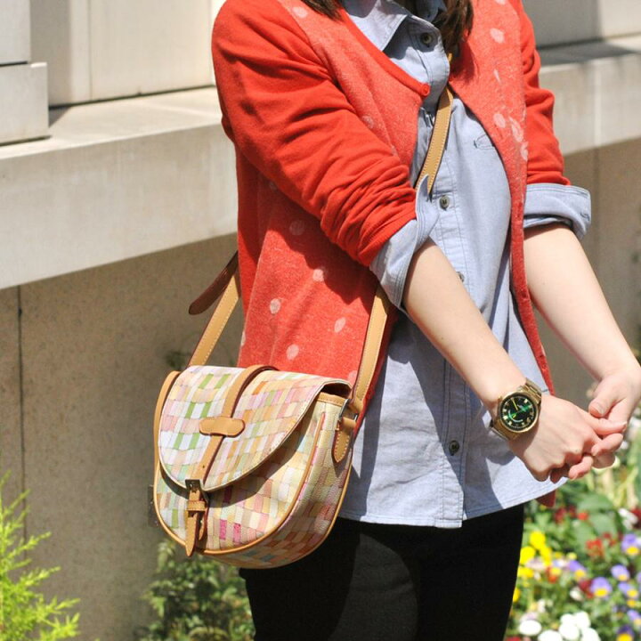 楽天市場】ショルダーバッグ 斜めがけ ポシェット ラウンドシェイプ  