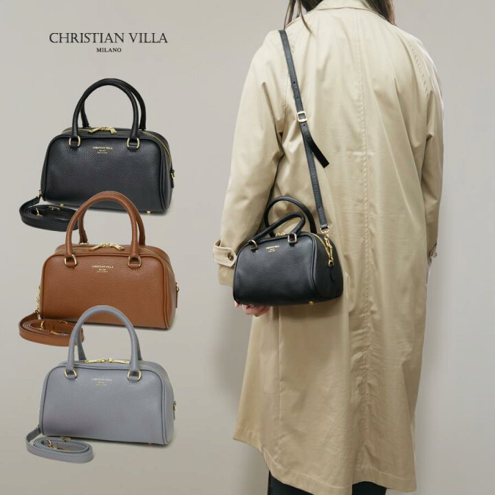 楽天市場】クリスチャン・ヴィラミニボストンバッグ ミニショルダー  