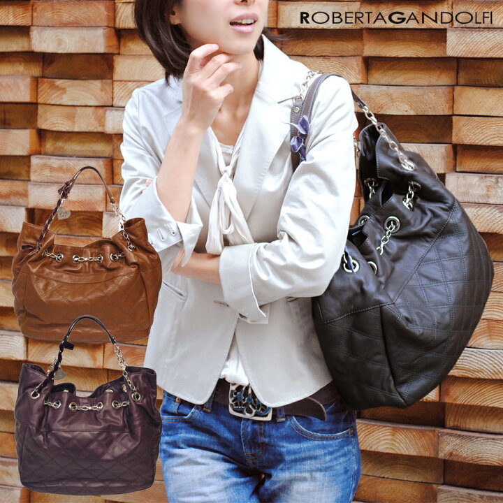 新着】【中古】ROBERTAGANDOLFI(ロベルタガンドルフィ) ハンドバッグ  