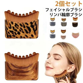 フェイシャルブラシ 2個入 極細毛 2個入 フェイスブラシ むくみ解消 顔 美肌ケア リフティングブラシ マッサージブラシ あご 首 リンパ輪郭 リンパ ブラシ 廓ブラシ ソフトな毛先 顔輪郭マッサージ リンパドレナージュ