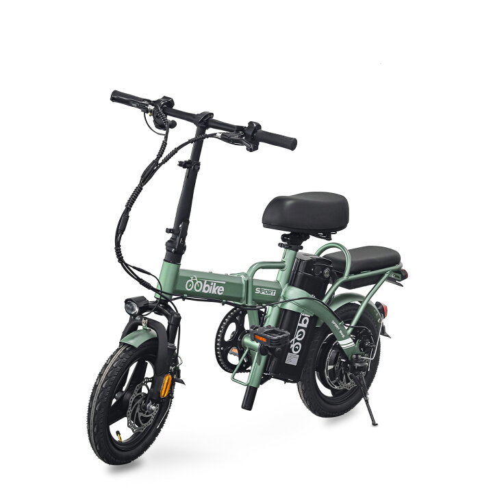 楽天市場】電動アシスト自転車 折りたたみ 14インチ 大容量10.4Ah 続行 