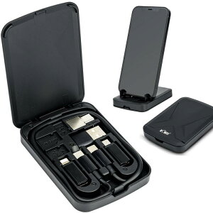 KIWIFOTOS 多機能 USB C ケーブル ケース 56cm Type-C 充電ケーブル Type-C to light/Micro USB/OTG 変換アダプター データ転送 65W充電ケーブル MSD SIM カード収納 変換 アダプタ 旅行