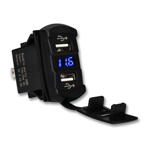 zmart 12-30V 4.2A fA USB VK[\Pbg USB X}z g ^ubg [d  [d dA_v^ hLED dv gbN I[goC J[`[W[ d A_v^[ \Pbg LED fW