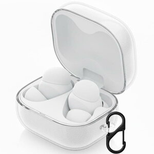 FINON for LinkBuds Open WF-L910 �p �P�[�X �C���z���P�[�X �X�g���b�v ������� �V���v�� �N���A�P�[�X �C�A�h�~ (�h�b�g���H - �N���A)