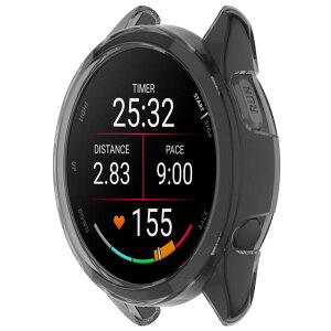 Miimall�Ή�Garmin Forerunner 165/ Forerunner 165 Music�P�[�X [2�Z�b�g] �ی�P�[�X ���^ �Ռ��z�� �L�Y�h�~ �ȈՒ��E TPU�S�� �y�� Garmin�K�[�~�� Forerunner 165 �J�o�[ �K