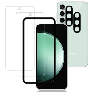 KPNS KXtB Galaxy S23 FE p (2)KXtB + (2)JtB + KChgt {Ɏqfލ̗p S یtB KX tB Jی YJo[ Ή