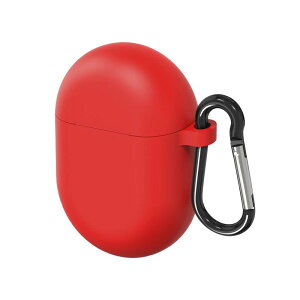 Geekria Silicone Jo[ O[O/Gooogle Pixel buds Pro ƌ݊̂ True Wireless Earbuds [dP[X Jo[ [d|[gɃANZX邽߂̃L[`F[ tbNt (Red)