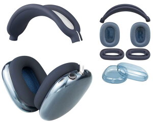 SOULWIT  C Lbg for AirPods Max ɑΉ bVt@ubN C[pbh + wbhoh Jo[ { TPUیP[X { VRC[pbh̕یJo[ Zbg ʕی یA