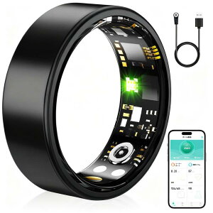 �X�}�[�g�����O ���N�Ǘ��y2025�N�V�o��E�J��������zsmart ring Android/Iphone�Ή� 8��މ^�����[�h 3��ރf�[�^���� GPS�^���L�^ IP68�h�� USB���C�[�d �����ʌv �����Ǘ� ���^ ���y�� �����L�^ ��