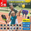 【楽天1位獲得!】【マラソン期間ポイント5倍!】 ピックルボール パドル ラケット ボール ピックルボール セット ピッ…