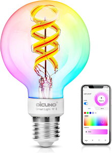 y9/19`9/24 P5{! +300~N[| X}[gd E26zDiCUNO LEDd GW\d tBgd 5W 50W` F F F dF 360° 450lm  Bluetooth WiFi Alexa Google Home