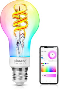 yX}[gd E26zDiCUNO LEDd GW\d tBgd 5W 50W` F F F dF 360° 450lm  Bluetooth WiFi Alexa Google HomeΉ Q rO p[eB