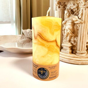 蜜蝋 キャンドル ミツロウキャンドル VON FLOTTE BiENEN ボンフロッテビーン 7x15cm ピラーキャンドル中(高15cm) ビーズワックス プレゼントに♪ 最高級 ドイツの蜜蝋ろうそくおしゃれ【北海道・沖