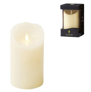 LED�L�����h�� LUMINARA�i���~�i���j�s���[3�D5×5�y�V�d�l�^�C�v�z�i���a9cm×����14.4cm)�@�u�A�C�{���[�v�L�����h���̉��̂�炬�����A���ɍČ� �L�����h���^LED���C�g�@�J�����}�y�k�C���E��