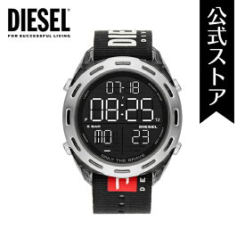 ディーゼル 腕時計 メンズ デジタル 時計 ナイロン ブラック CRUSHER クラッシャー DZ1914 DIESEL 公式 生活 防水 誕生日 プレゼント 記念日 ギフト カジュアル