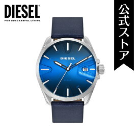 【30%OFF】ディーゼル 腕時計 アナログ クォーツ メンズ ブルー レザー MS9 DZ1991 2022 夏 DIESEL 公式