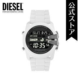 【30%OFF】ディーゼル 腕時計 デジタル メンズ ホワイト シリコン MASTER CHIEF DZ2157 Diesel 2022 冬 公式