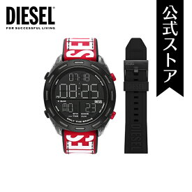 【30%OFF】ディーゼル 腕時計 デジタル メンズ レッド ナイロン, シリコン CRUSHER DZ2164SET Diesel 2022 冬 公式