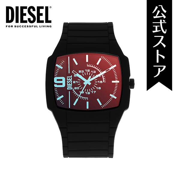 【楽天市場】【30%OFF】ディーゼル 腕時計 アナログ クォーツ メンズ ブラック シリコン CLIFFHANGER 2.0 DZ2166 2023  春 DIESEL 公式 : DIESEL ウォッチ公式ストア