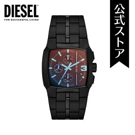 ディーゼル 腕時計 アナログ メンズ ブラック ステンレススチール CLIFFHANGER DZ4640 2023 秋 DIESEL 公式