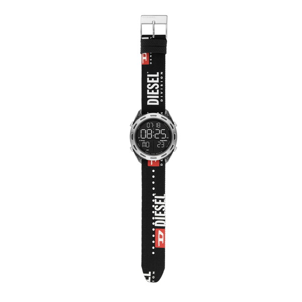楽天市場】ディーゼル 腕時計 メンズ デジタル 時計 ナイロン ブラック