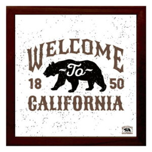Sign Frame 400seires �A�[�g�p�l�� Welcome to California ISF-52263