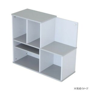 �L�b�Y���[���Ƌ� �c��2WAY�����h�Z�����b�N �z���C�g×�O���[ MIC-35RAW