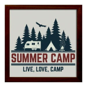Sign Frame Summer Camp �A�[�g�p�l�� ZSF-53024