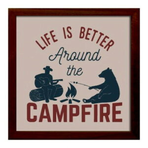 Sign Frame Campfire �A�[�g�p�l�� ZSF-53029