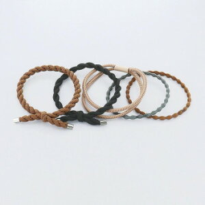 �t�����[�����O �w�A�S�� �˂��˂��~�b�N�X 5�{�Z�b�g �u���E�� HHG1127-BR