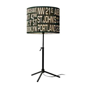 Bus Roll Table Lamp �o�X���[���e�[�u�������v LT-1636 BK