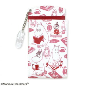 ムーミン 胸ポケット用ペンケース Reading テラコッタ ST-CNM0004