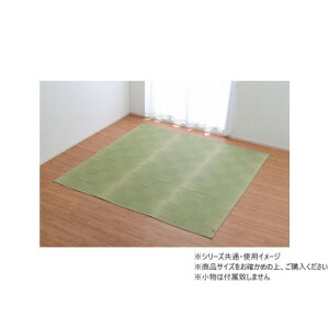 純国産 い草 上敷き カーペット 格子柄 江戸間3畳 約174×261cm 1080230010302