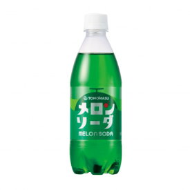 友桝飲料 メロンソーダ(友桝)500ml 24本入 2102589