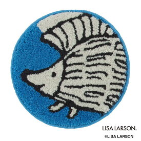 LISA LARSON(リサラーソン)　パンキー　チェアパッド　35×35cm丸　BL・ブルー　QB126945