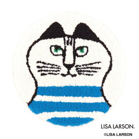 LISA LARSON(リサラーソン)　ミンミ　チェアパッド　35×35cm丸　BL・ブルー　QB130945