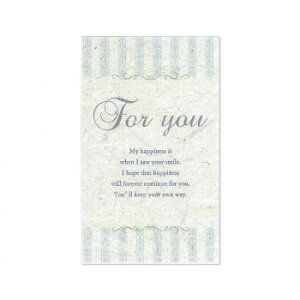 �J�U�� �\���y�[�p�[���b�Z�[�W�J�[�h ���h FOR YOU �u���[ 36P101P0102