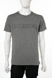 ディーゼル DIESEL Tシャツアンダーウェア Tシャツ 半袖 丸首 メンズ 00CG46 0DARX グレー 楽ギフ_包装 10%OFFクーポンプレゼント