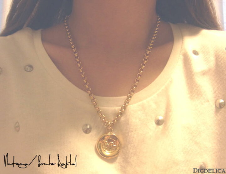 楽天市場】【SONIA RYKIEL】ソニアリキエル ヴィンテージネックレス 