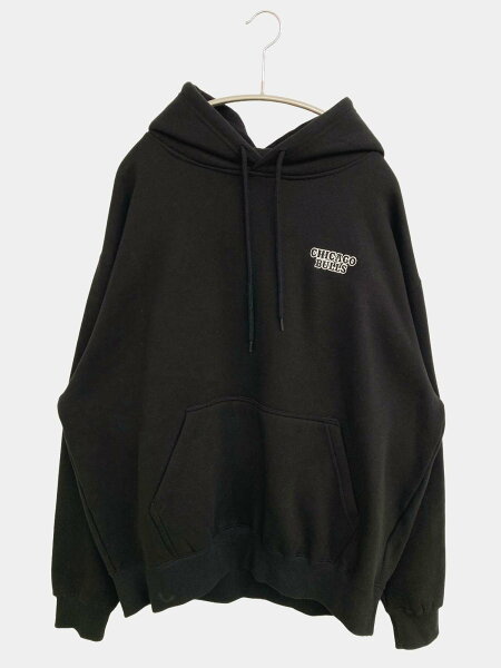 【中古】NBA エヌビーエー パーカー M ブラック コットン スウェット 無地 バックプリント ワンポイント プルオーバー 長袖 レディース