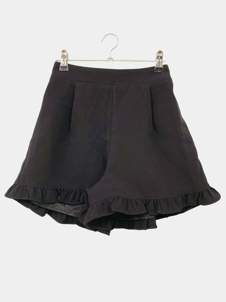 【中古】pium パンツ ブラック レディース