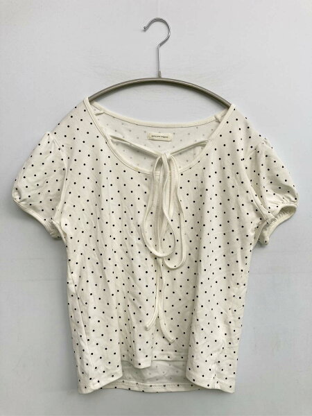 【中古】apres jour mignon アプレジュールミニョン Tシャツ/カットソー F ホワイト レディース