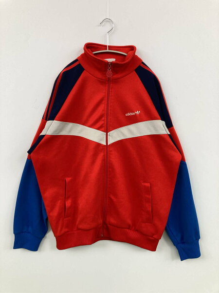 【中古】adidas アディダス ジャージ/トラックジャケット レッド メンズ
