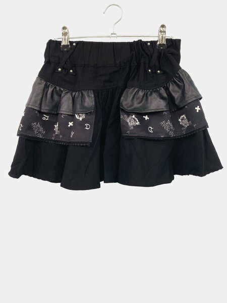 【中古】DimMoire × AVENCHUMU ショート/ミニスカート F ブラック レディース