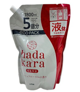 hadakara(n_J) {fB[\[v t̃^Cv tbVt[̍ lߑւ e 1800ml ێ4903301350484