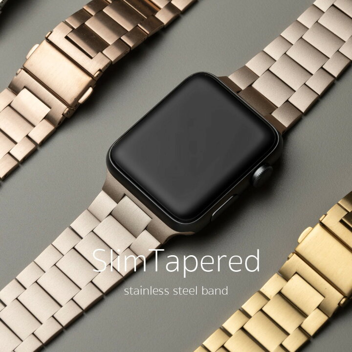 楽天市場】【スーパーセール半額】アップルウォッチ バンド ステンレス 