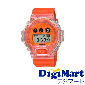 【送料無料】カシオ CASIO G-SHOCK DW-6900GL-4JR Lucky Drop シリーズ カプセルトイ クォーツ 腕時計　[オレンジ]【新品・国内正規品】