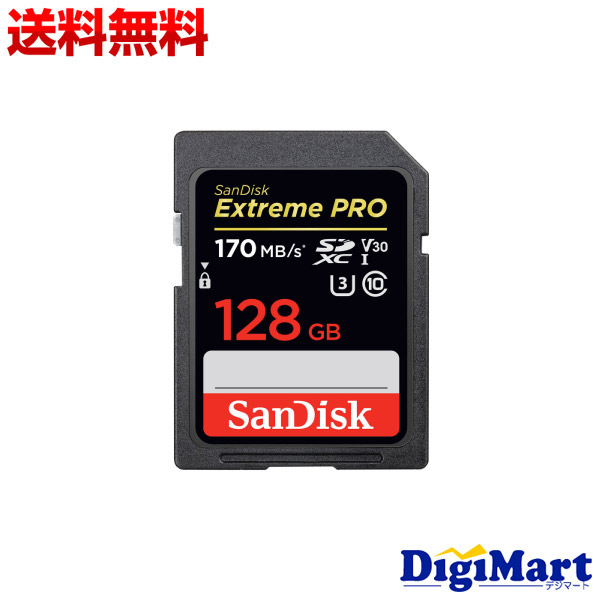 メール便で発送 ☆国内最安値に挑戦☆ 送料無料 2020 新作 サンディスク Sandisk ExtremePRO UHS-I 海外向パッケージ品 128GB SDXCカード SDSDXXY-128G-GN4IN