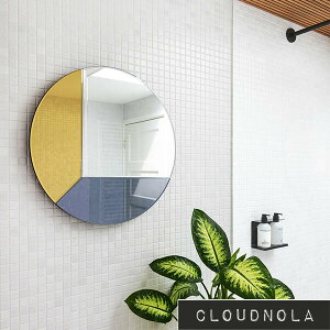 NEhm UCNEh ~[ XL S[h   JK~ Ǌ| Ǌ| Ǌ|~[ Ǌ| Ǌ|~[ Ǌ|  킢 CLOUDNOLA Mosaic Round Mirror XL Gold